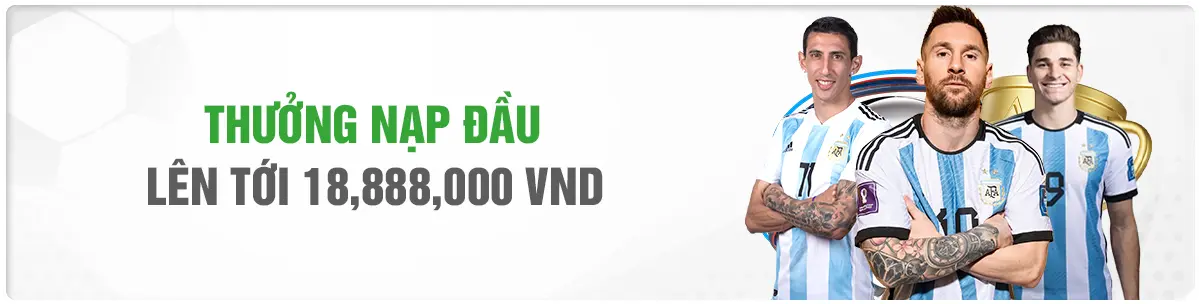 Thưởng nạp đầu 18.888.888 VND chỉ có tại OK9